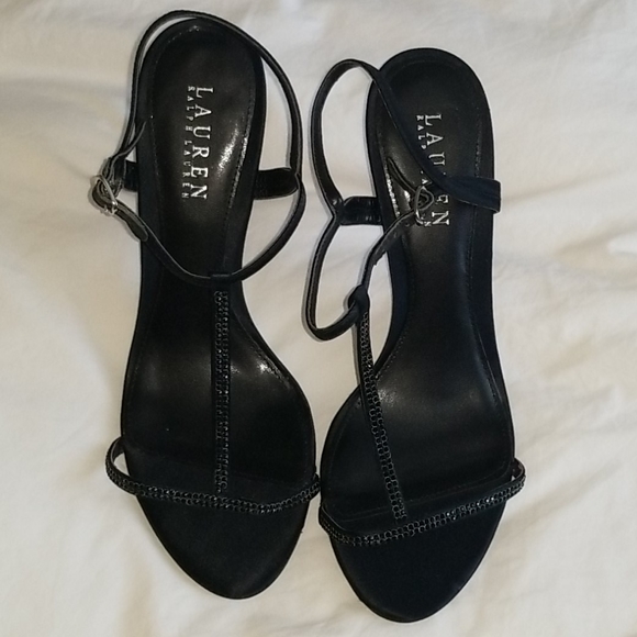 Lauren Ralph Lauren Shoes - Brand New Ralph Lauren black strapped heels.